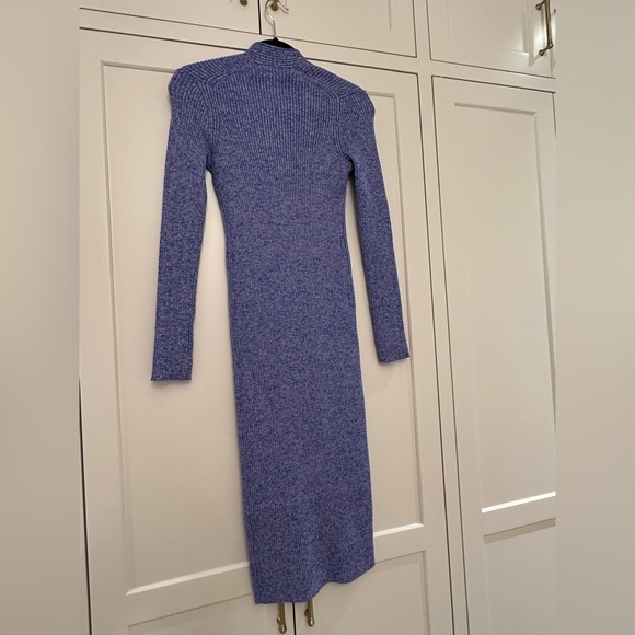 NWT Isabel Marant Zael lavender midi knit dress 36 - Picture 4 of 11